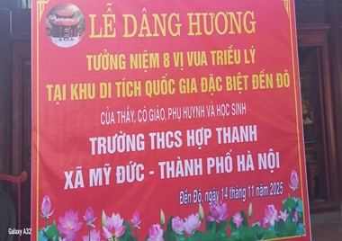 HOẠT ĐỘNG TRẢI NGHIỆM CỦA THẦY VÀ TRÒ TRƯỜNG THCS HỢP THANH NĂM HỌC 2025-2026